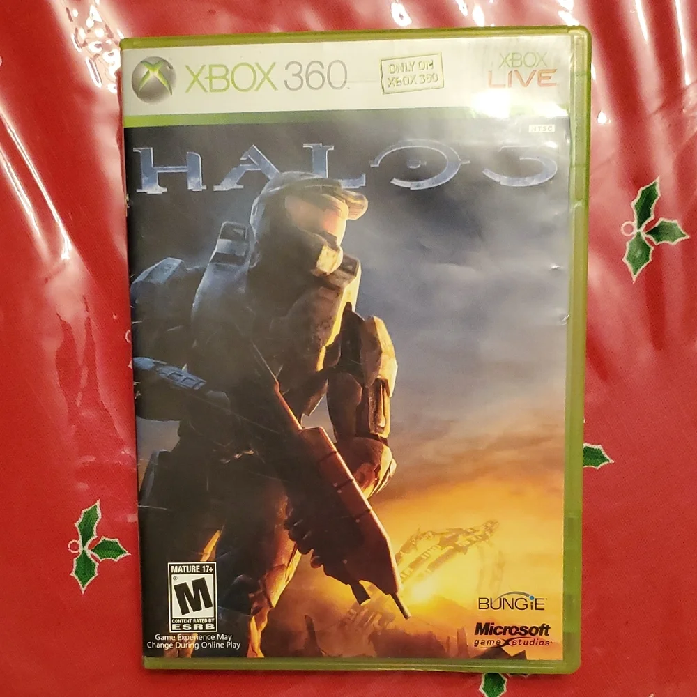 Microsoft Halo 3 for Xbox 360 - Green and Black